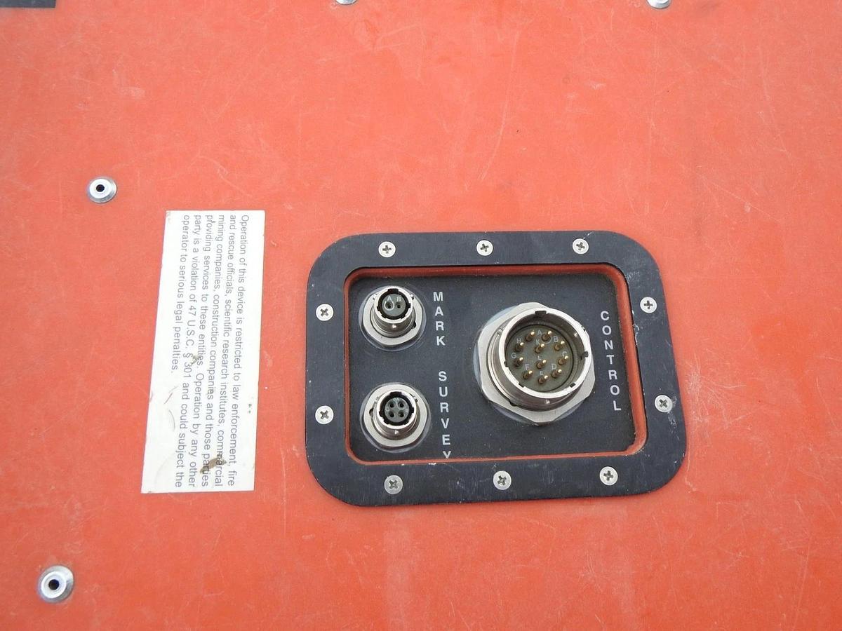 GSSI 5106 Radar Antenna Geophysical Survery System 200 MHz Ground Antenna