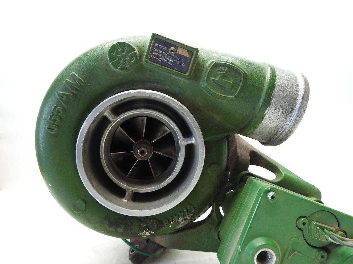 John Deere RE535702 DZ108124 TURBOCHARGER 8320, 8270, 8295 PowerTech 9.0L - READ
