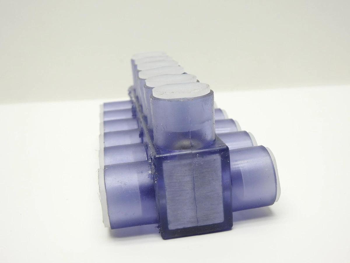 Burndy BIBD2506 Double Sided 6 Conductor Insulated Multi Tap Connector 250 kcmil