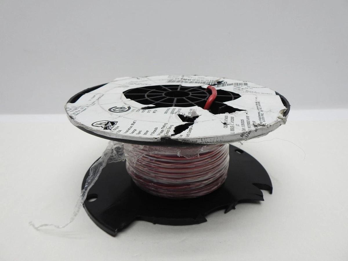 1015-12/65-2 Red Wire 65STR BC 2/64 PVC 50' Reel