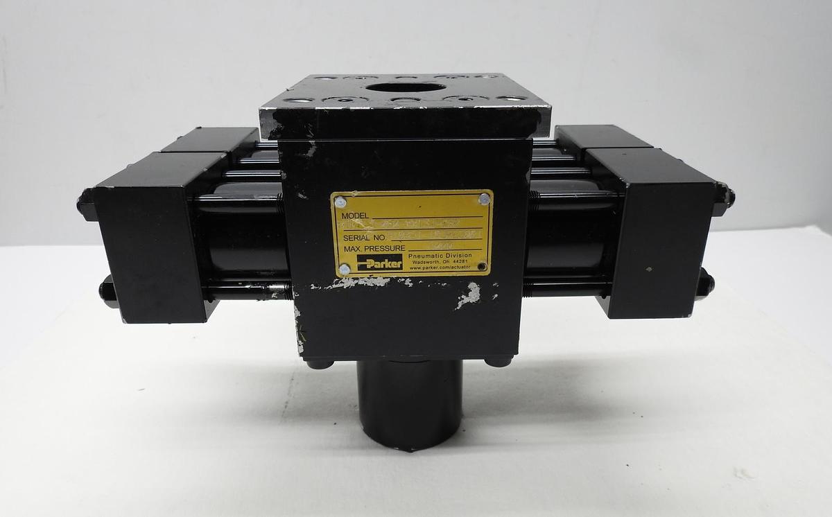 OEM Parker HTR7.5-090-XX13J-C87 Hydraulic Rotary Actuator 3000 PSI - NOB NEW!