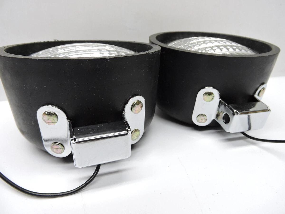 Set of 2 - Trucklite 4" Black Work Lights - NEW!