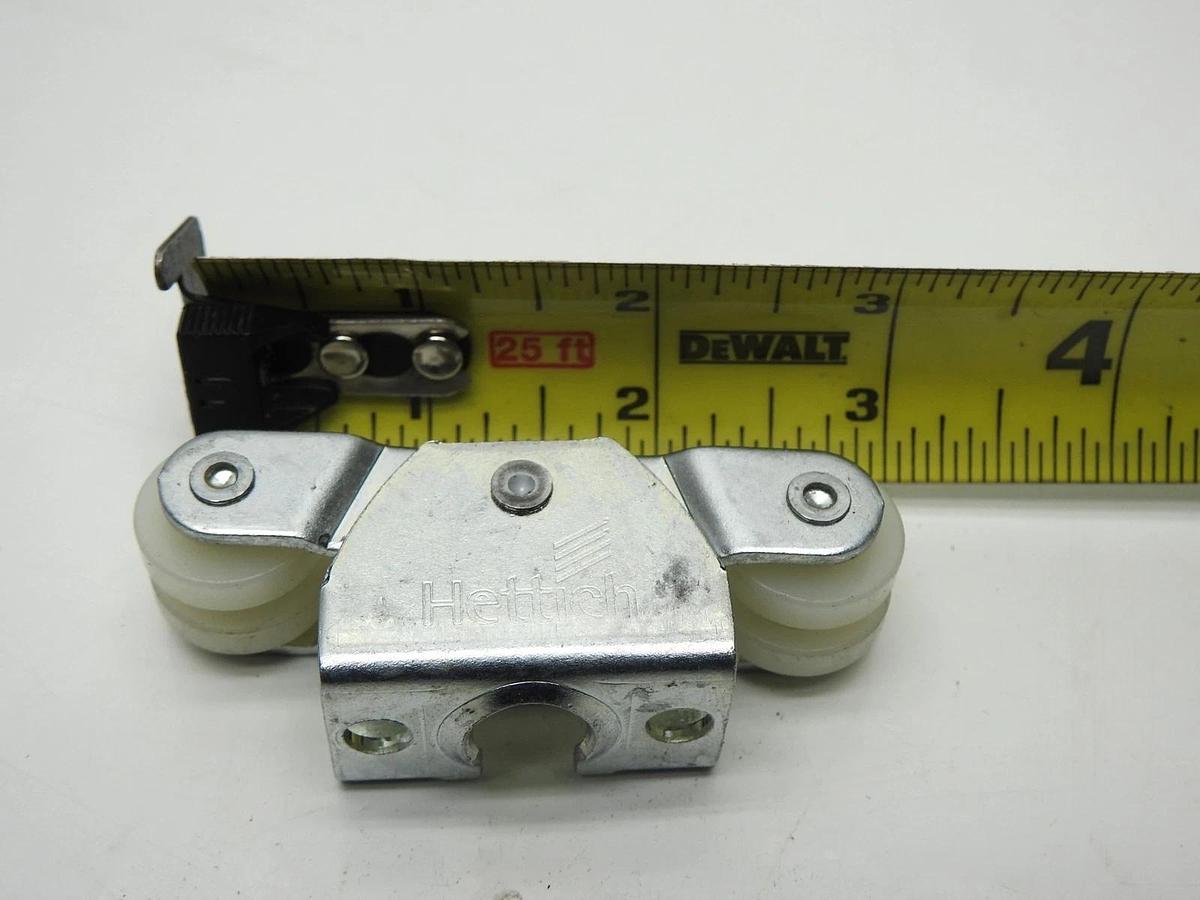 Hettich Carrier 7000 Nylon 4-Wheel 7000 Ball Bearing Steel 100LB for Grant