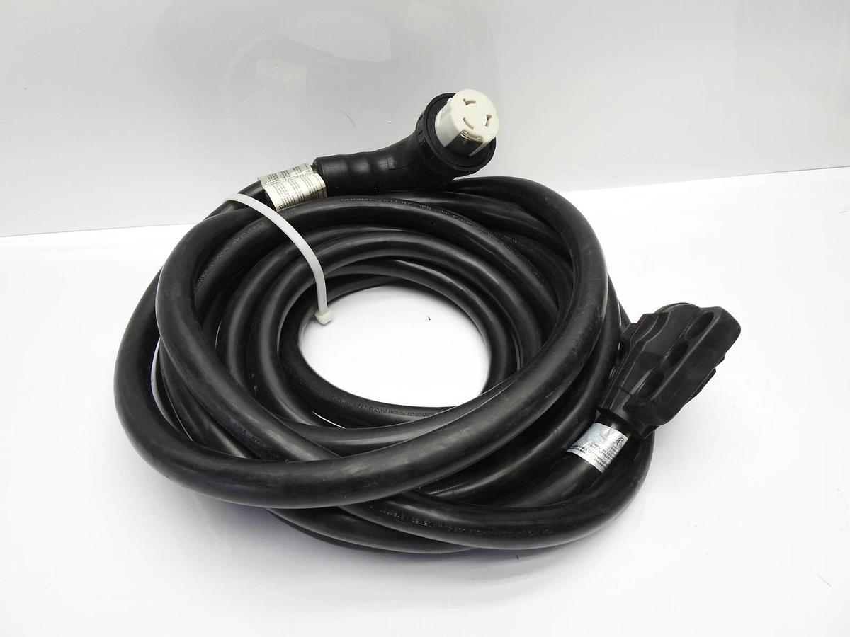 Mighty Cord Power Cord for Marine Shore Purposes 125/250V A10-5090 50Amp 25 Foot