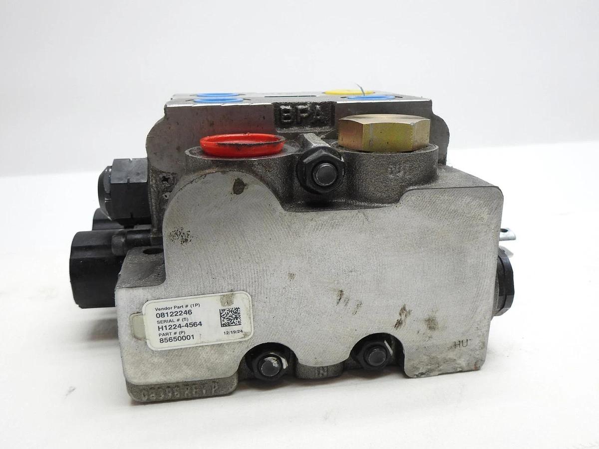 Husco 85650001 2-Section Hydraulic Control Valve – Electrohydraulic 08122246 NEW