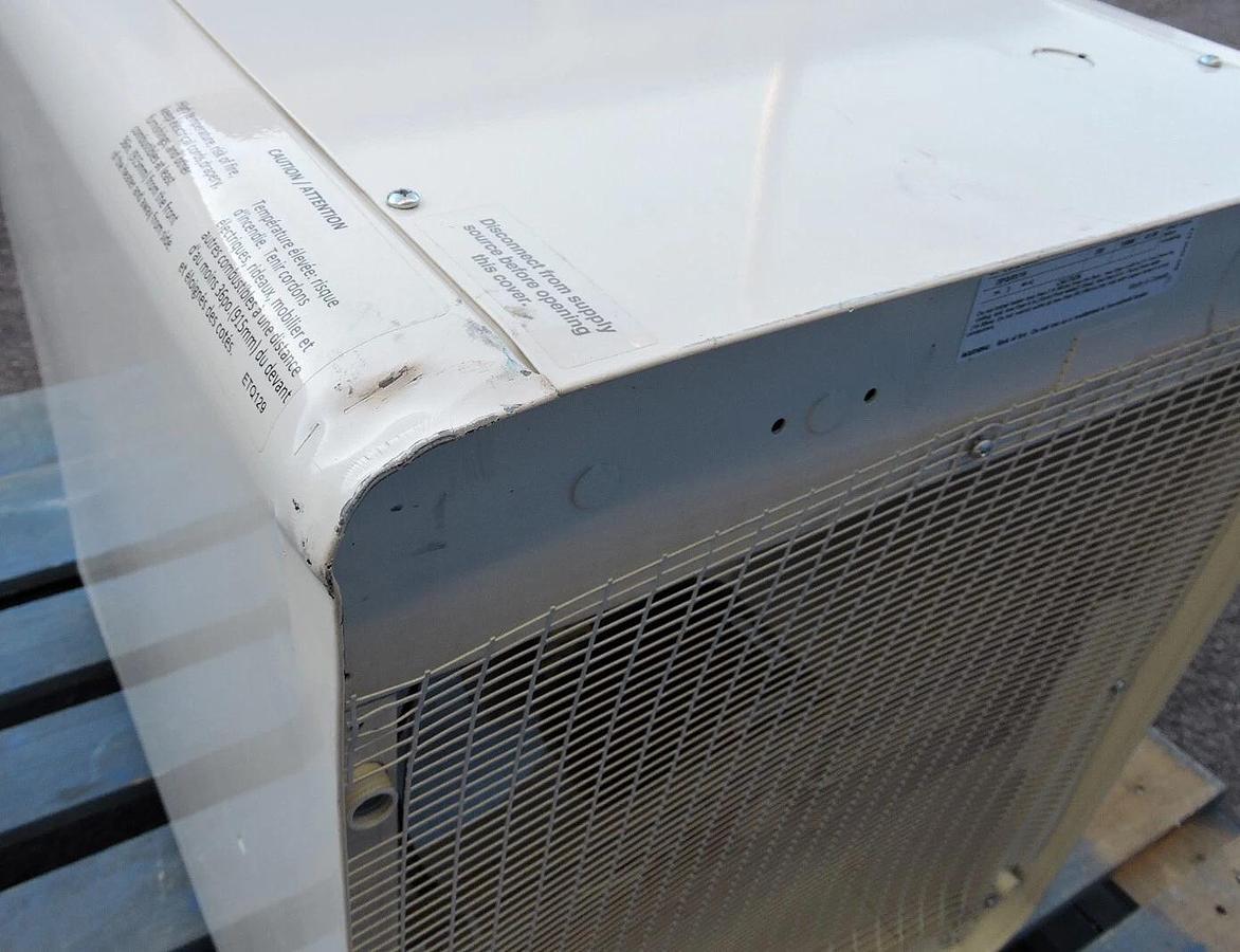 Reznor 51,216 BTU 15 kW Suspended Electric Heater 208V 3 Phase - NEW READ!