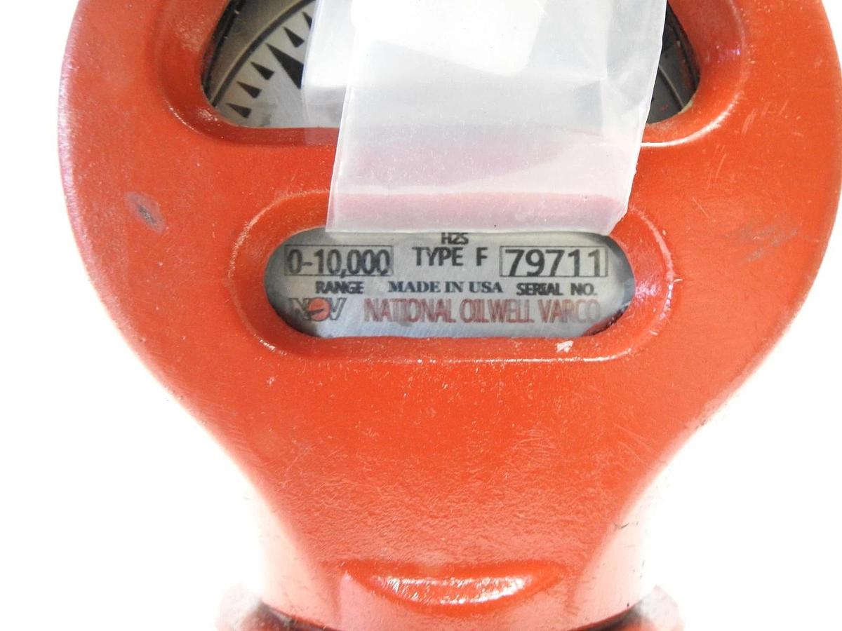 National Oilwell Varco Type F Oteco Style Flanged Mud Gauge 2-1/16" 0-10000 PSI