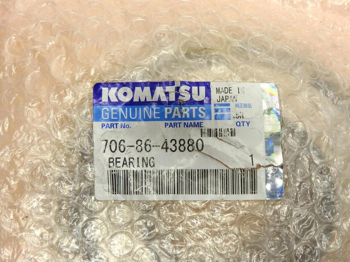 Komatsu 706-86-43880 Bearing GENUINE OEM - NEW