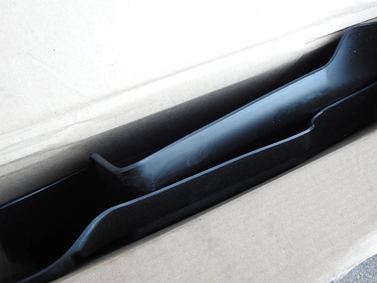 WeatherTech BLACK Custom FloorLiner for 2015-2023 Ford F-150 Vinyl - 1st Row