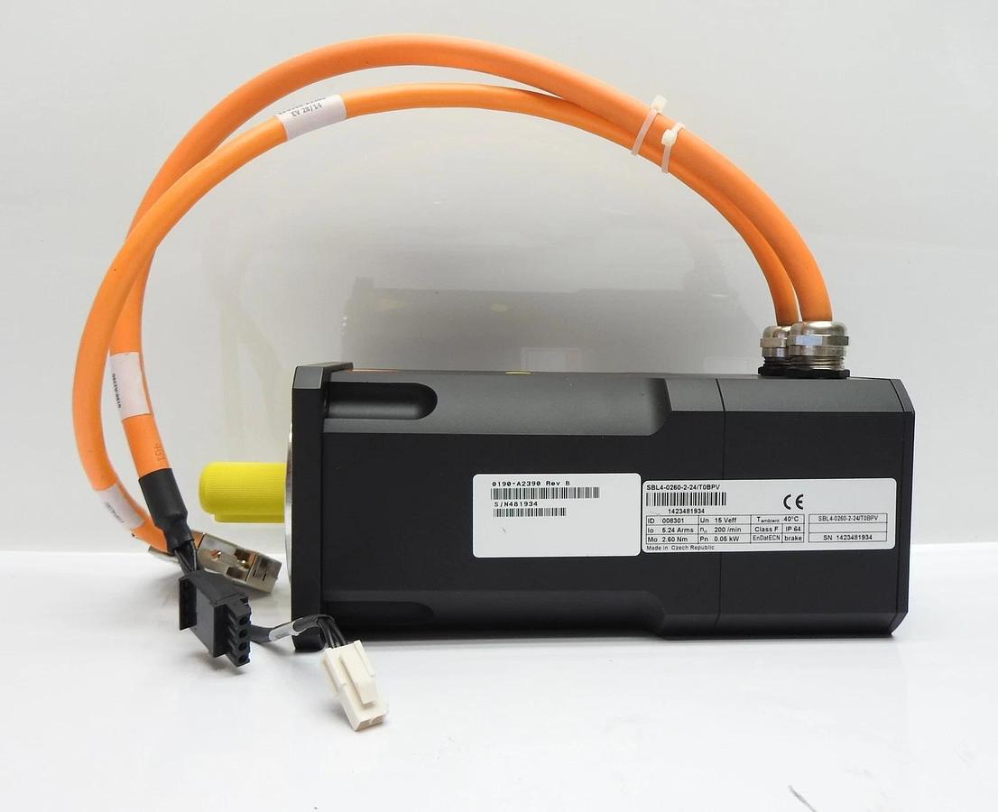 NOB NEW Applied Materials 0190-A2390 Kollmorgen SBL4-0260-2-24/T0BPV Servo Motor