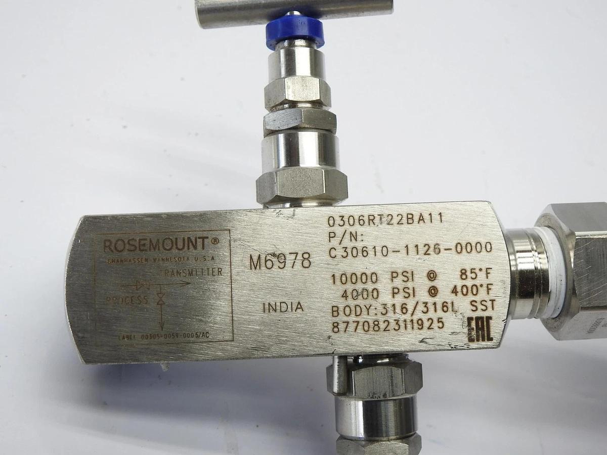 Rosemount 3051S In Line Pressure Transmitter C30610-1126-0000 - NOB NEW!