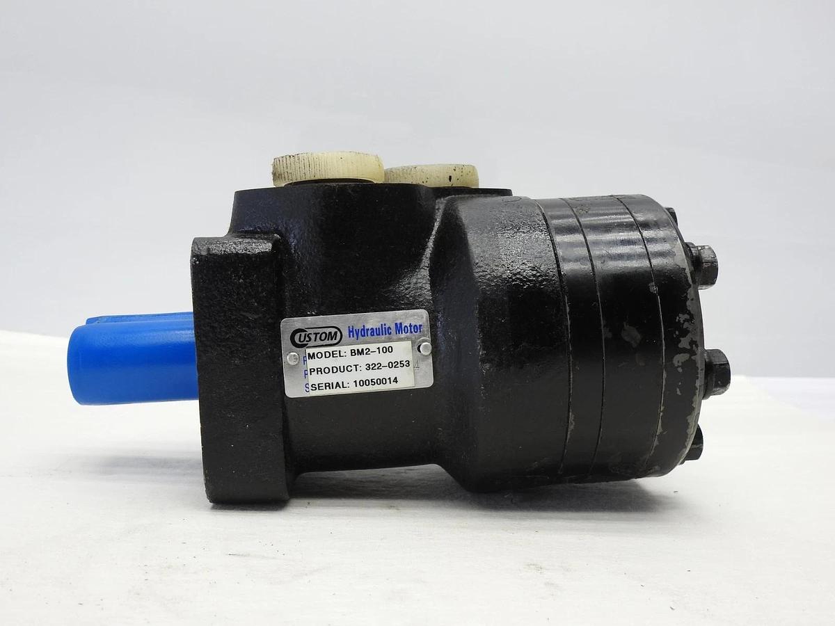 Custom Hydraulic Motor BM2-100 Hydraulic Motor (4 Bolt, Keyed Shaft) NEW