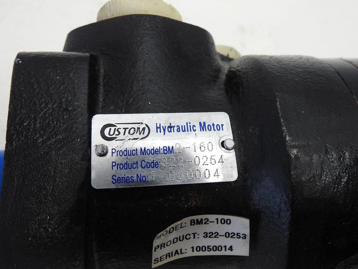Custom Hydraulic Motor BM2-100 Hydraulic Motor (4 Bolt, Keyed Shaft) NEW