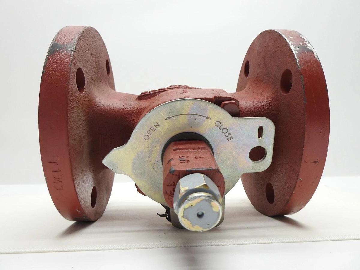 Flowserve B143 2-1/2" Cast Iron Bolted Flange Gas Valve Nordstrom - NEW!