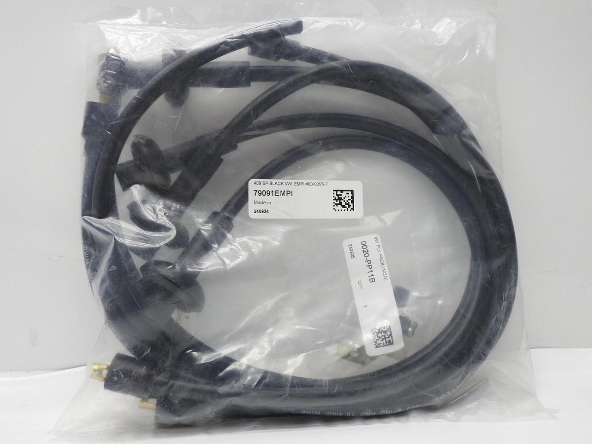 Taylor 79091EMPI 10.4mm Black 409 SP Ignition Wire Set Aircooled VW Baja (S9-5)