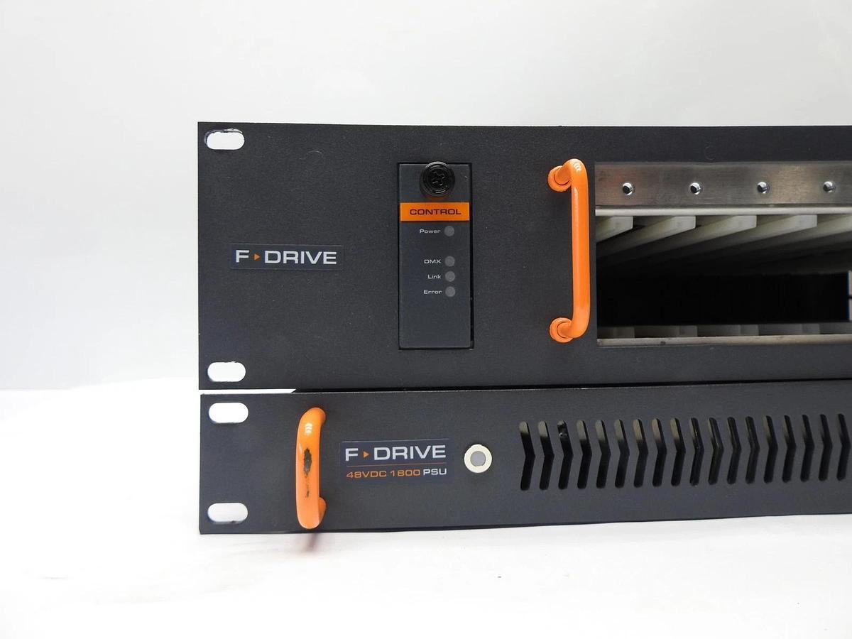 ETC F-Drive 7148A1001 R12 Rack Mount Driver Enclosure w/ FD-RPS-48-1800 Power