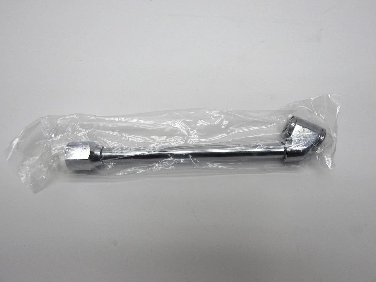 8/pack - Coilhose Pneumatics 1/4" Chrome Plated Chuck Assemblies Dual Extension