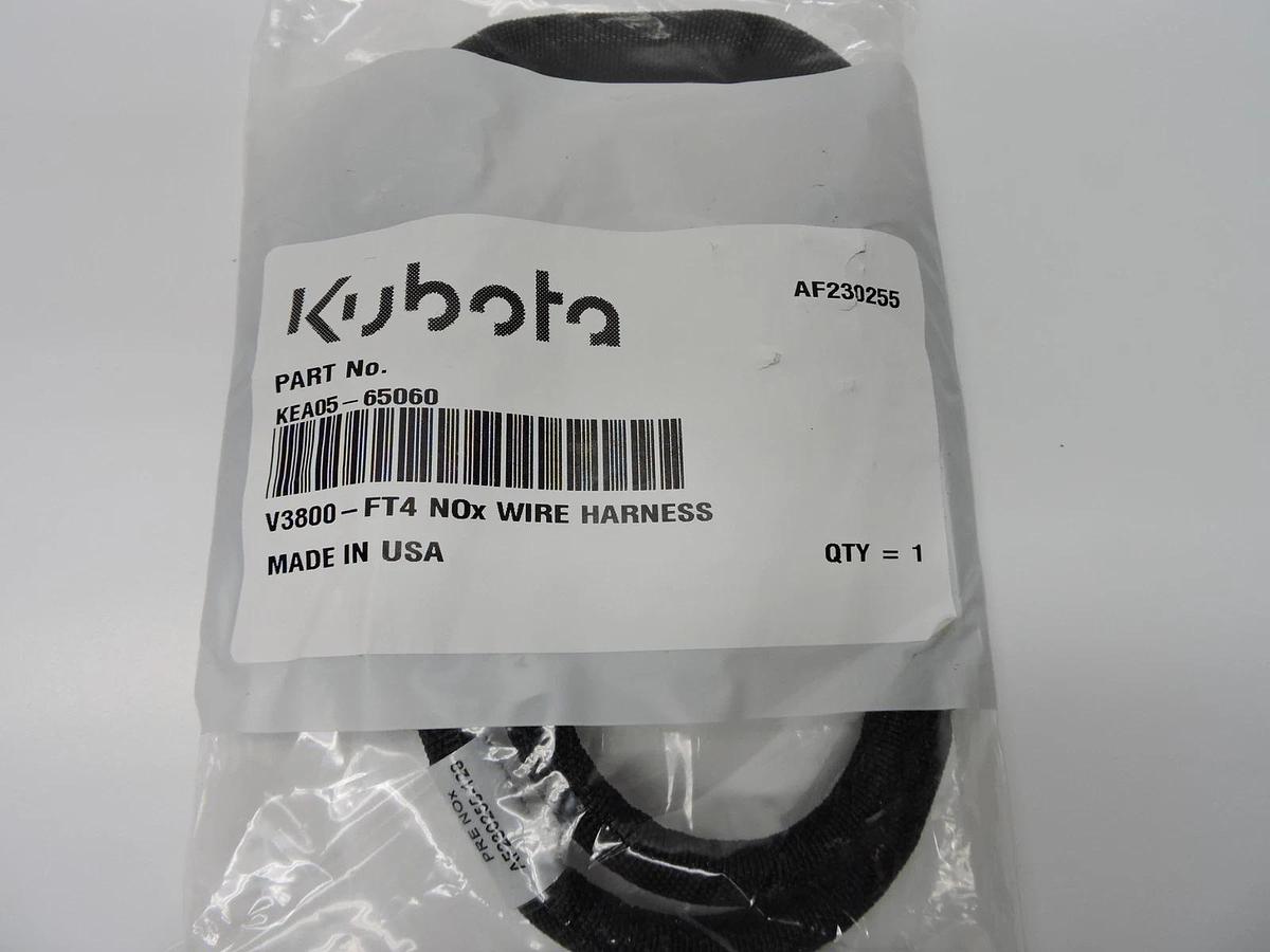 Kubota KEA05-65200 Kit, Wire Harness (V3800-FT4 SCR) w/ NOx Wire Harness OEM NEW