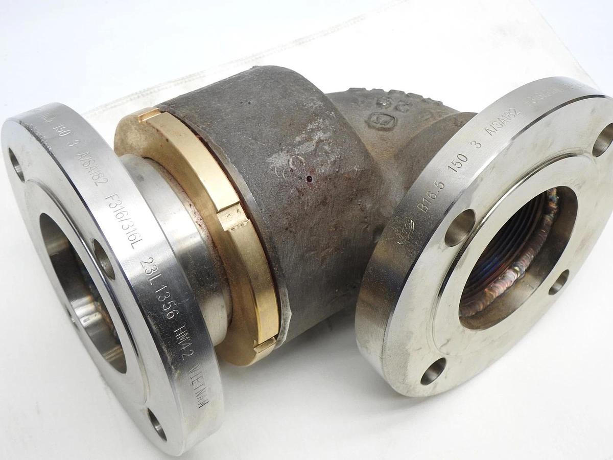 FTC Valve 23L1356 B16.5, 150 3 A/SA182 F316/316L - NOB NEW!