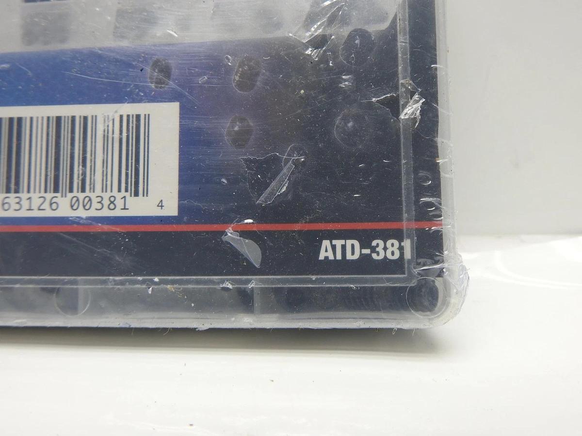 ATD Tools 381 200-Piece Socket Set Screw Assortment ATD-381 NEW