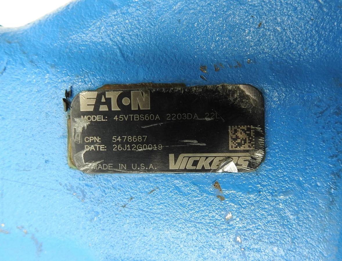 OEM Eaton Vickers 45VTBS60A 2203DA 22L (02-125605-X) VT Series Hydraulic Vane