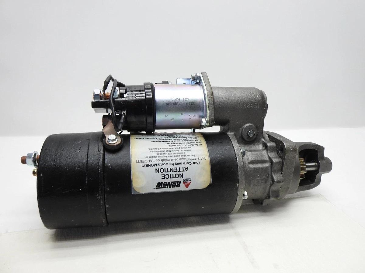 AGCO 501978R1 Starter Motor 42MT, 12V, 12 Teeth 501978