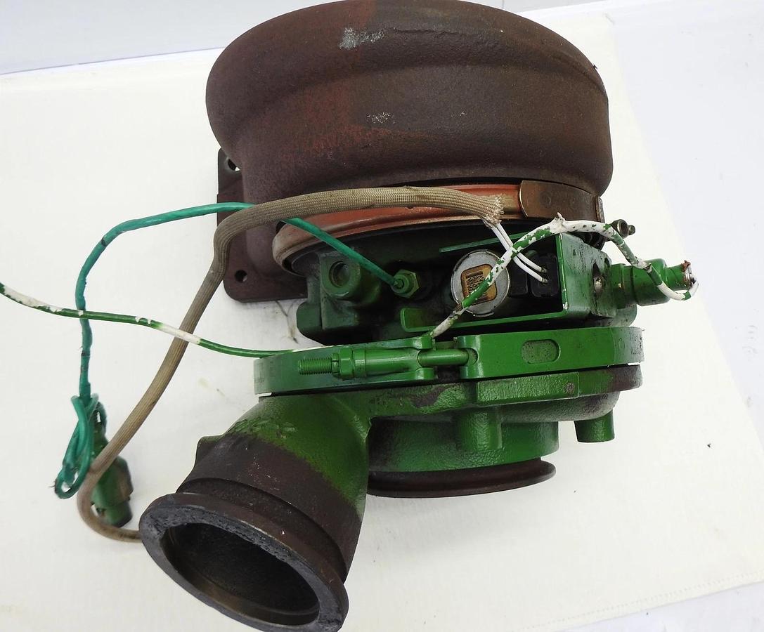 TESTED* John Deere RE549136 Garrett DZ118538 DZ120173 Turbo Charger for 9370R