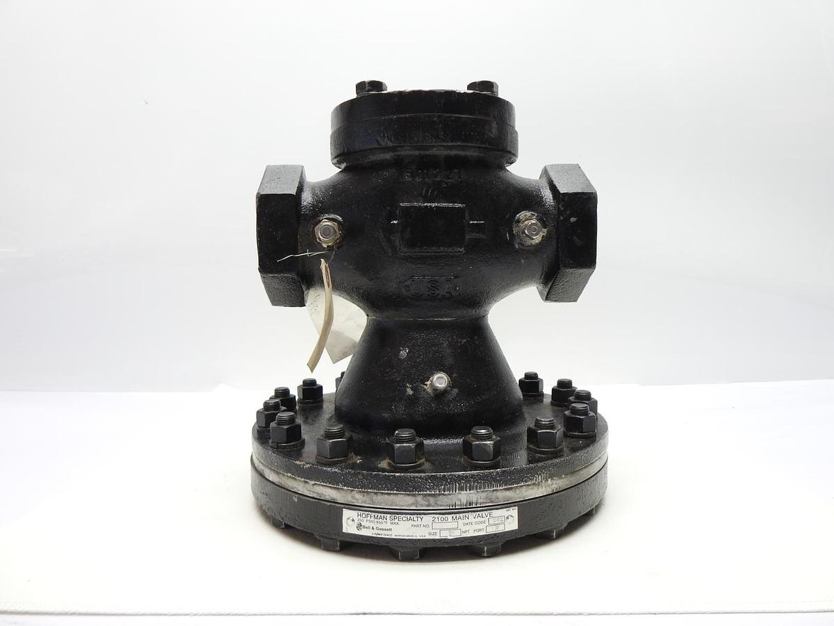 Hoffman Specialty Series 2100 Main Valve 2" Bell & Gossett - NEW
