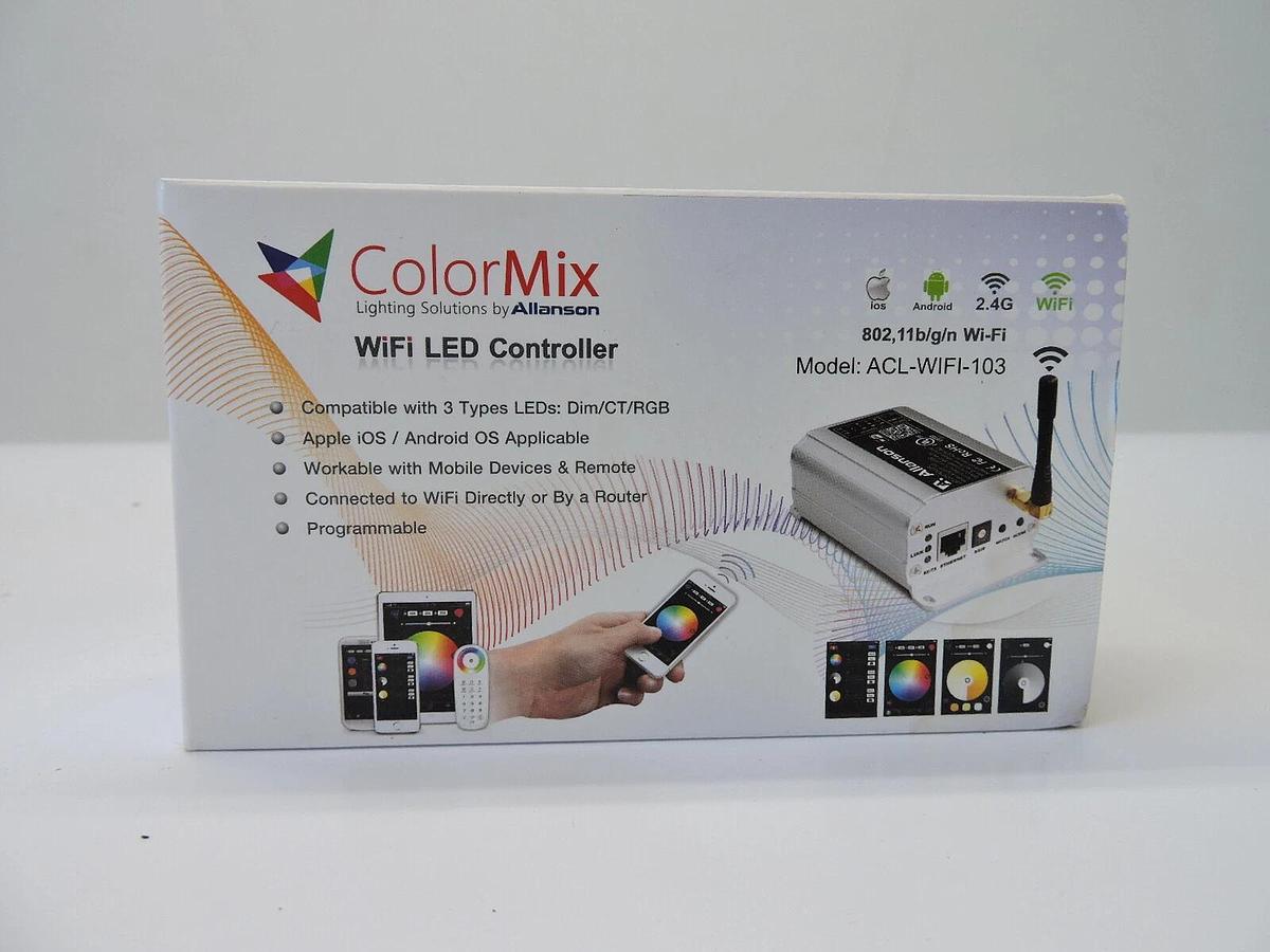Allanson ACL-WIFI-103 – WIFI-CONTROLLER Stand-alone Non-DMX system - NEW!