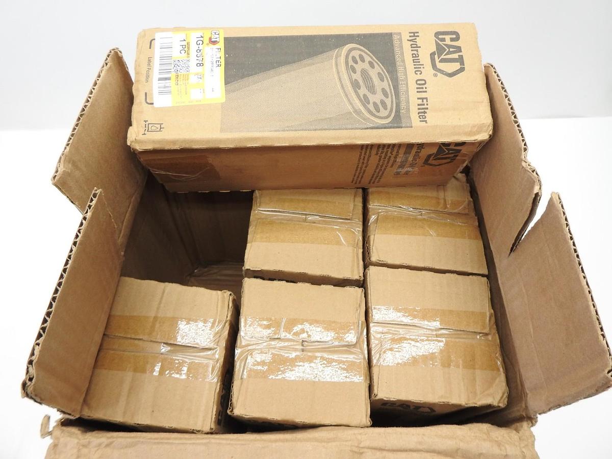 Box of 6 - GENUINE CAT 1G-8878 Hydraulic/Transmission Oil Filter OEM NEW!