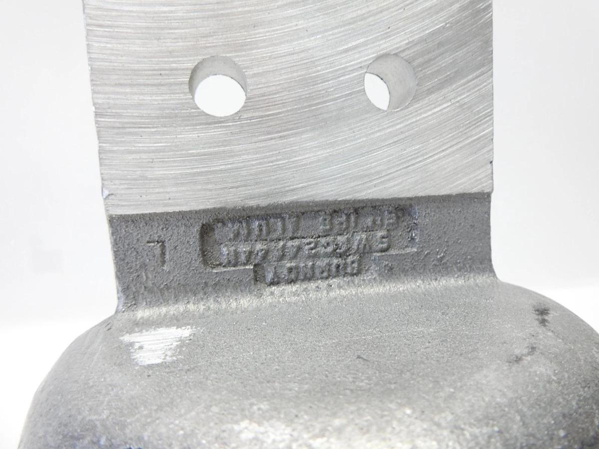 New Burndy SWAC-A-N Welded Terminal Connetors 7.72 in Aluminum SWAC24A44N