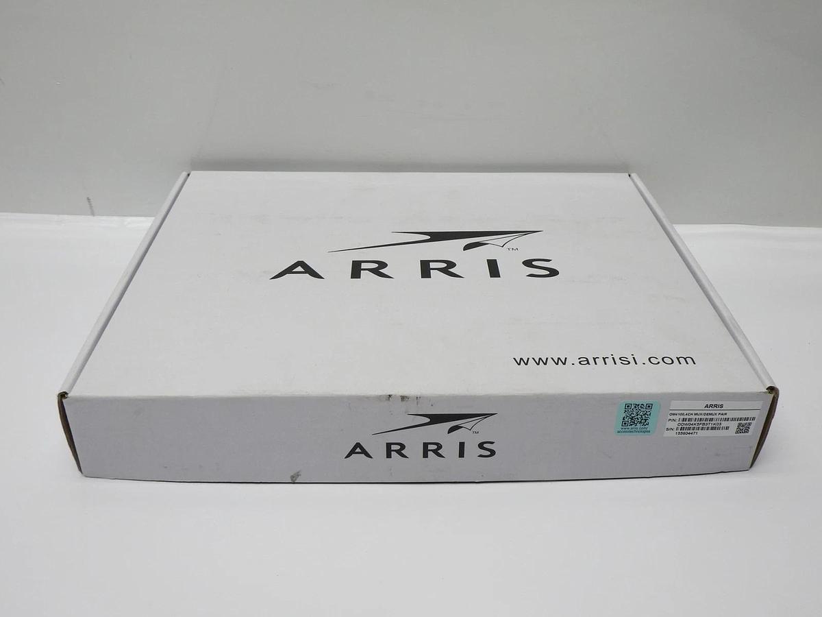 Arris OM4100, 4CH, MUX/DEMUX Pair ODW04K5FB3T1K03 Splice Tray