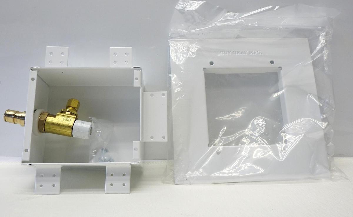 Guy Gray 88535 MIB5AB Outlet Box Quarter Turn Valve 1/2" Wirsbo F1960 Connection