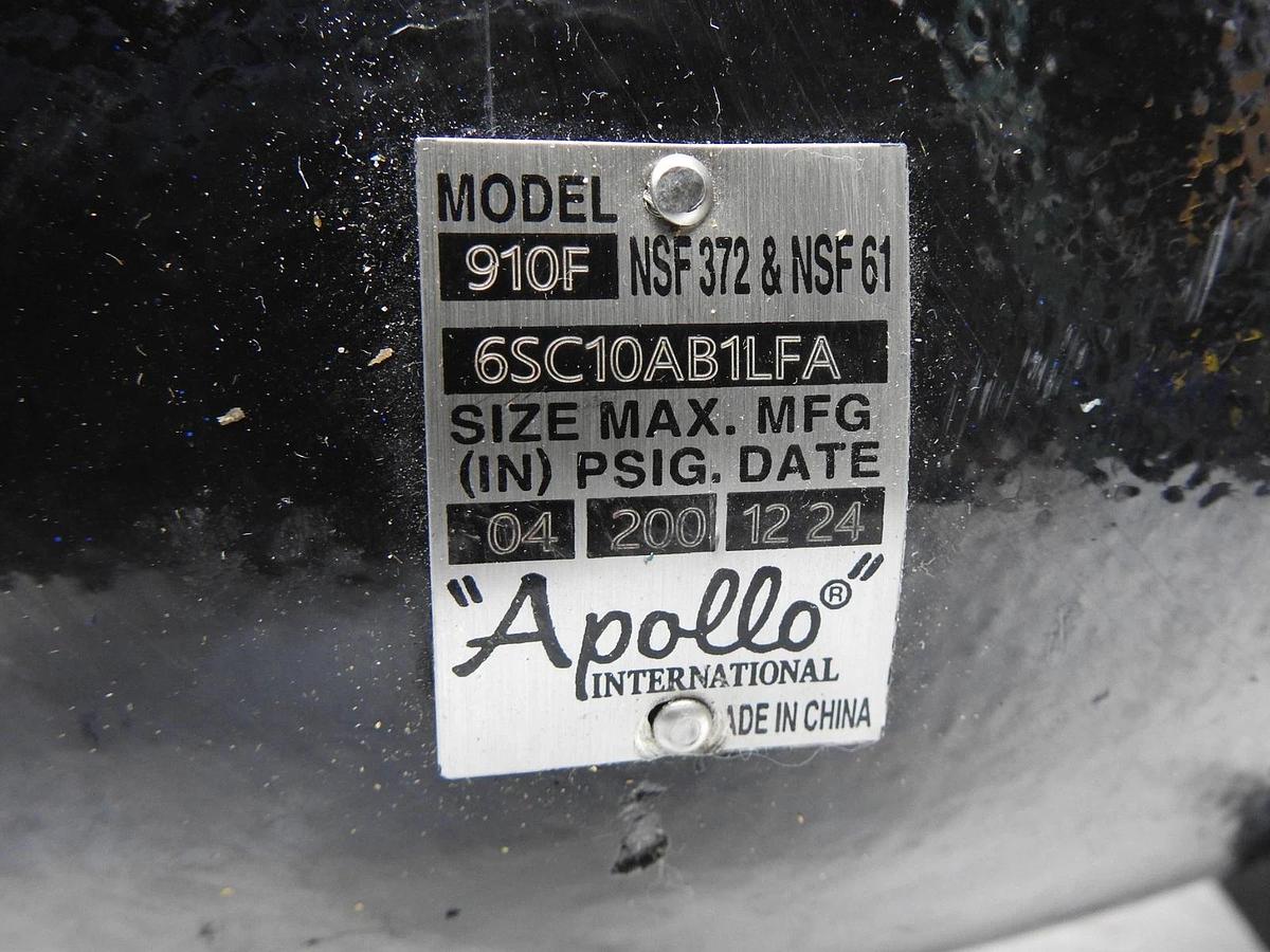 Apollo 6SC10AB1LFA 910F-LFA Swing Check Valve, 4" Nominal, Flanged End Style