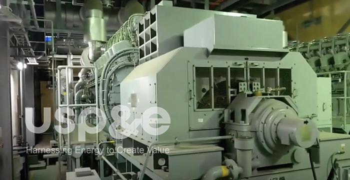 Used 11.4 MW 2004 Used Niigata 18V22AG Natural Gas Generator Sets