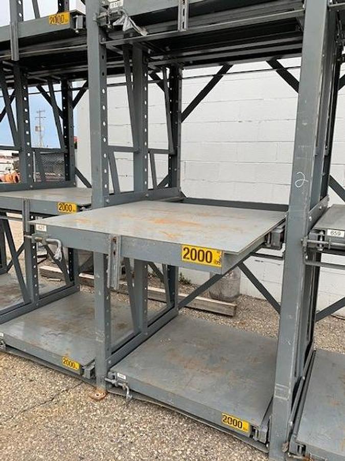 Used Mold Storage Racks
