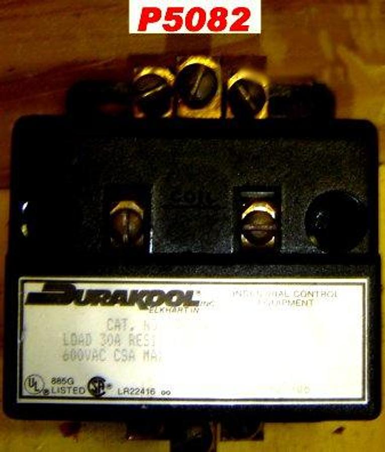 Used DURAKOOL MERCURY CONTACTOR