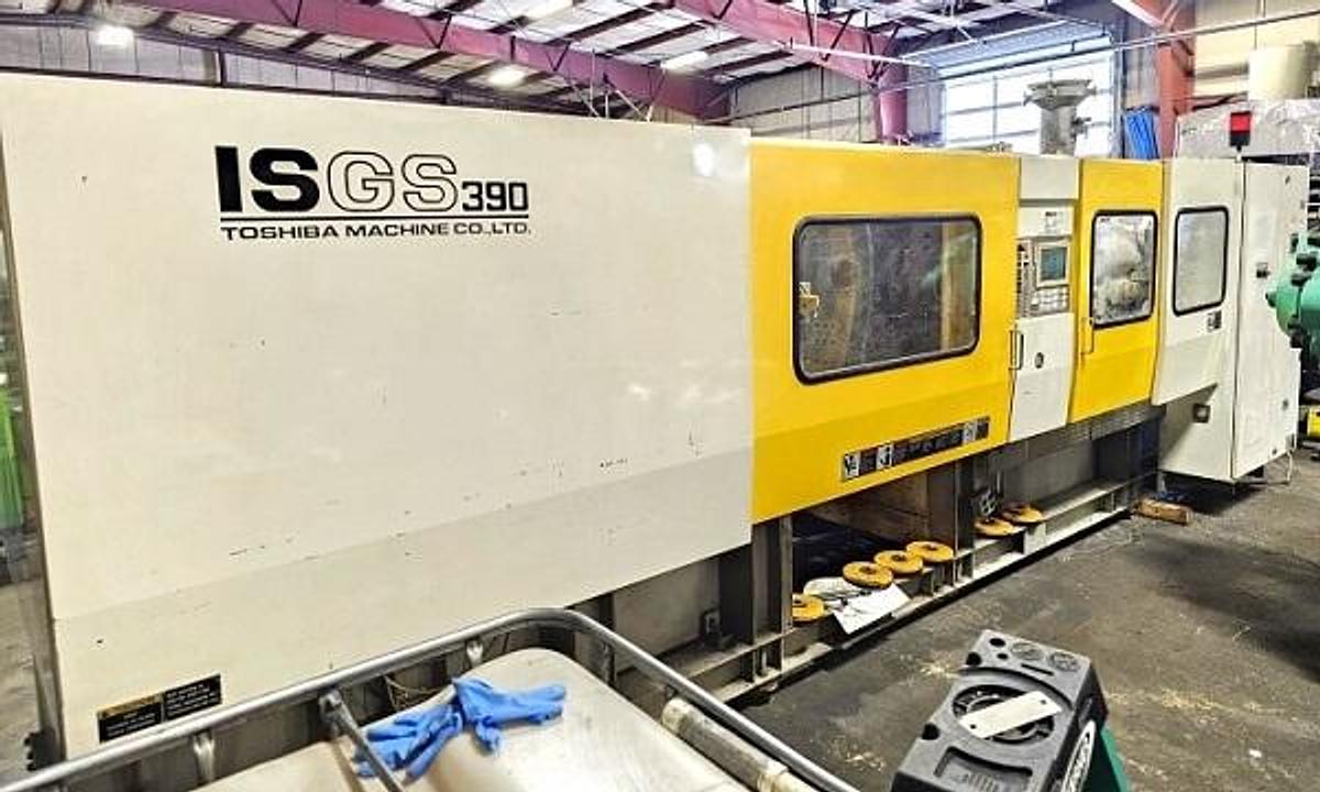 Used 390 Ton Toshiba Injection Mold Machine