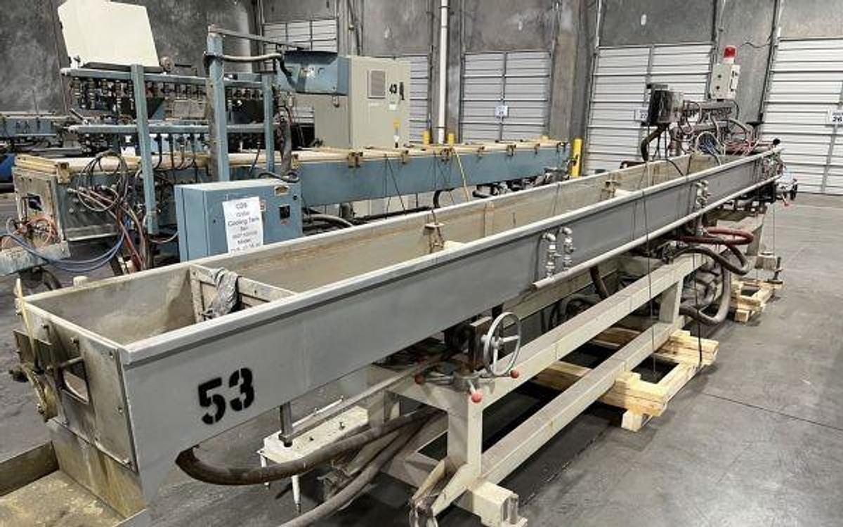 Used Kiwex Vacuum Cooling Trough