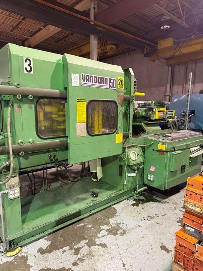 Used 150 Ton Van Dorn Injection Mold Machine