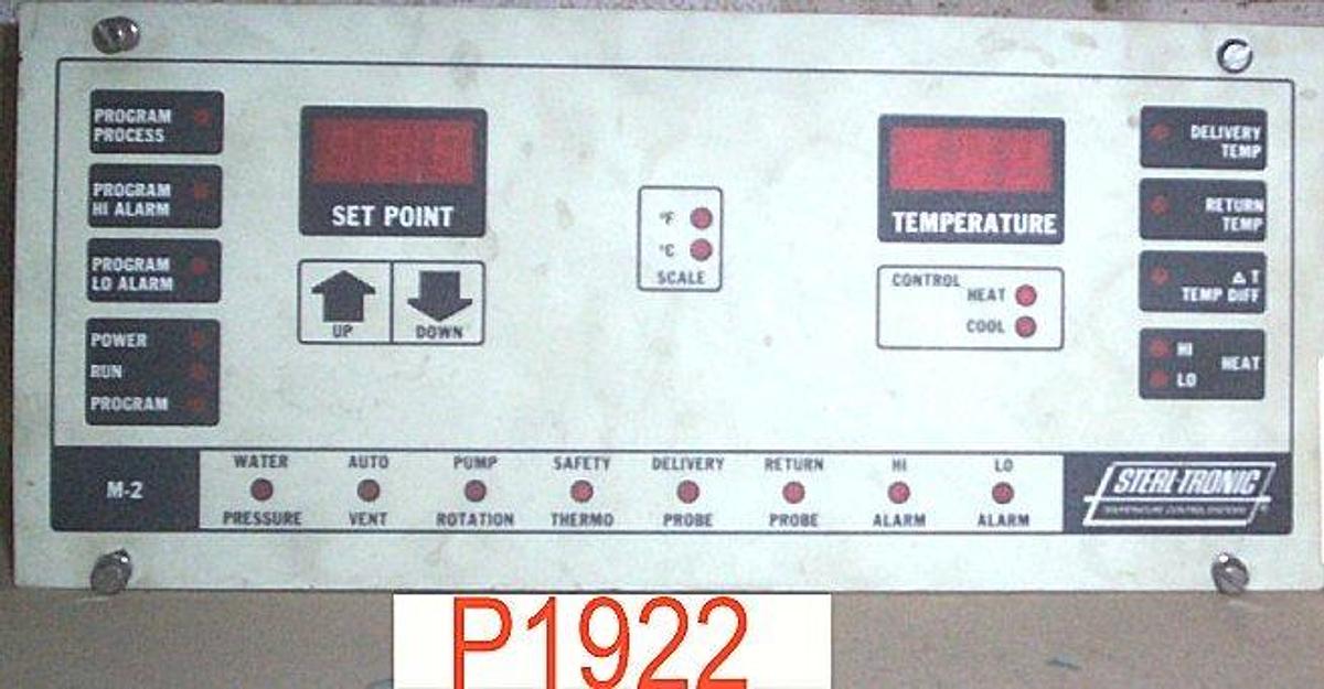 Used STERLTRONIC TEMP. CONTROL PANEL