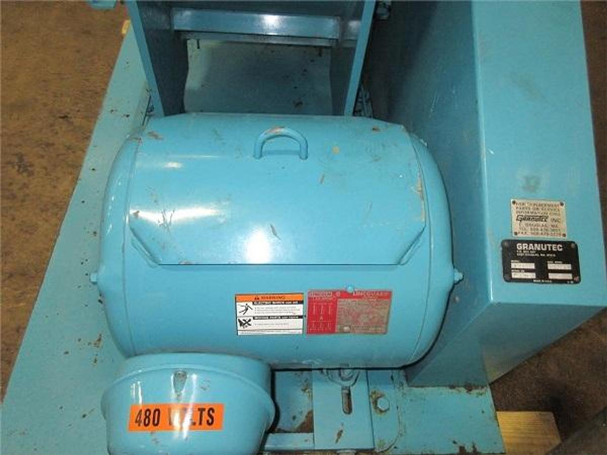 Used Granutec 16" x 16" Granulator 40 HP