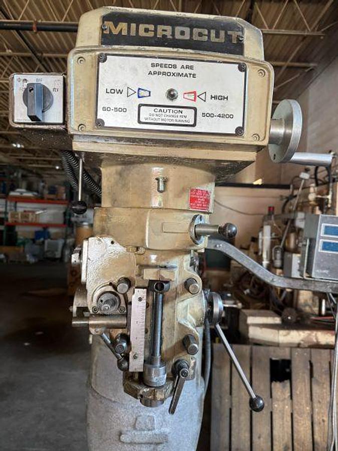 Used Microcut Vertical Mill