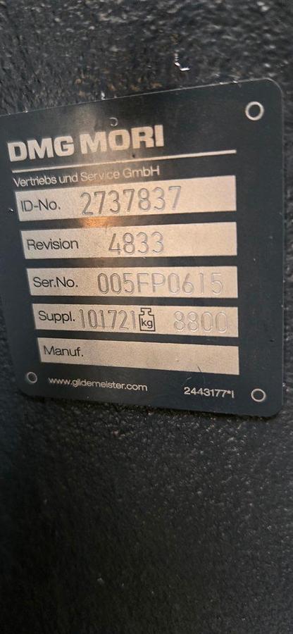 Used Deckel Maho HSC105 Linear Vertical Machining Center