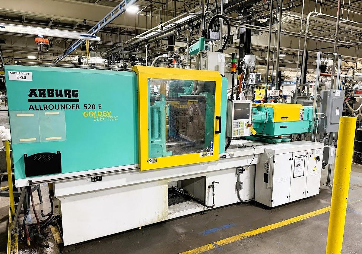 Used 165 TON ARBURG INJECTION MOLDING MACHINE, ALL ELECTRIC, YEAR 2017