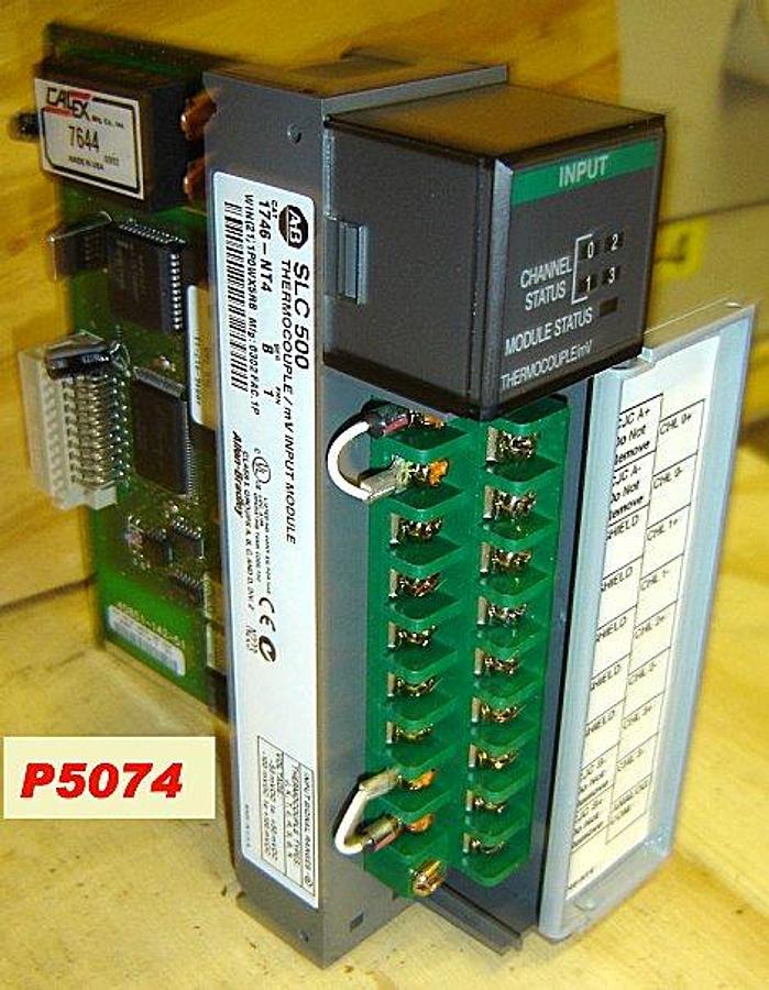 Used A-B SLC 500 THERMOCOUPLE/DCmV INPUT MOD.