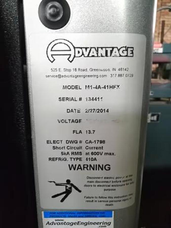 Used 4 Ton Advantage AC Chiller