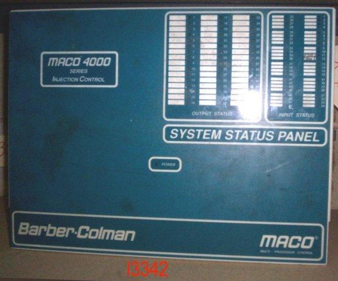 Used Barber Coleman MACO 4000 Sys. Status Pnl