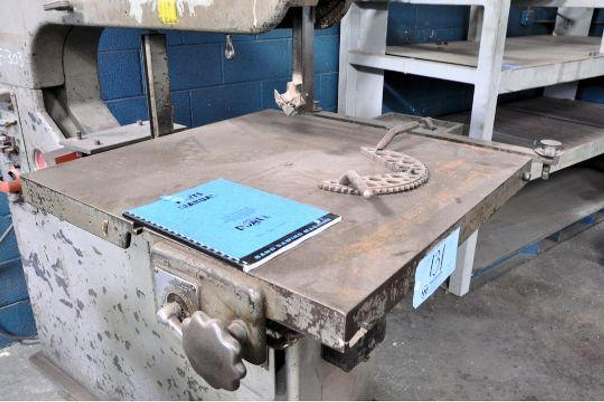 Used Do-All V-36 36" Vertical Bandsaw