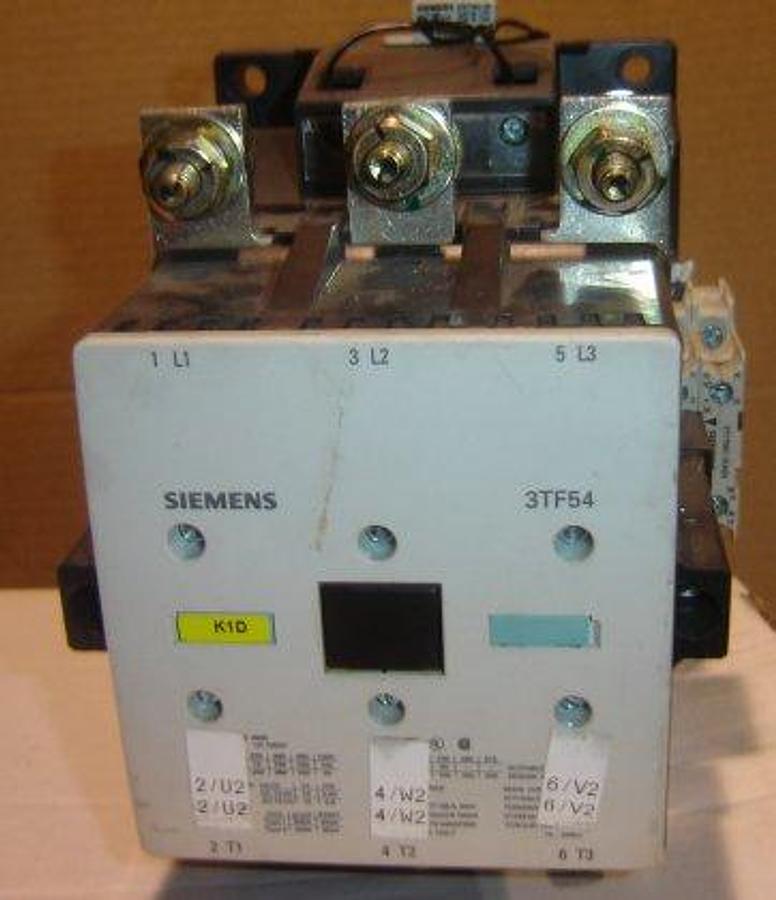 Used SIEMENS CONTACTOR #3TF54